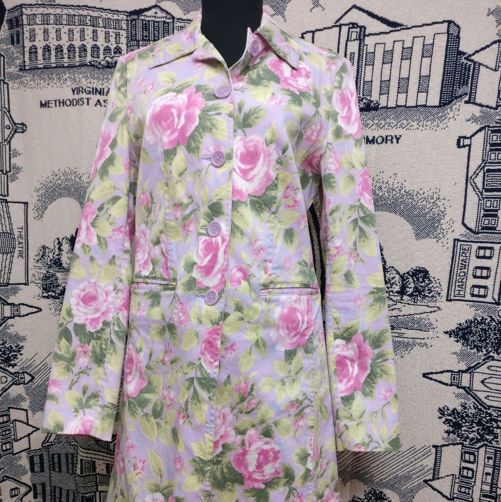 Beautiful floral coat